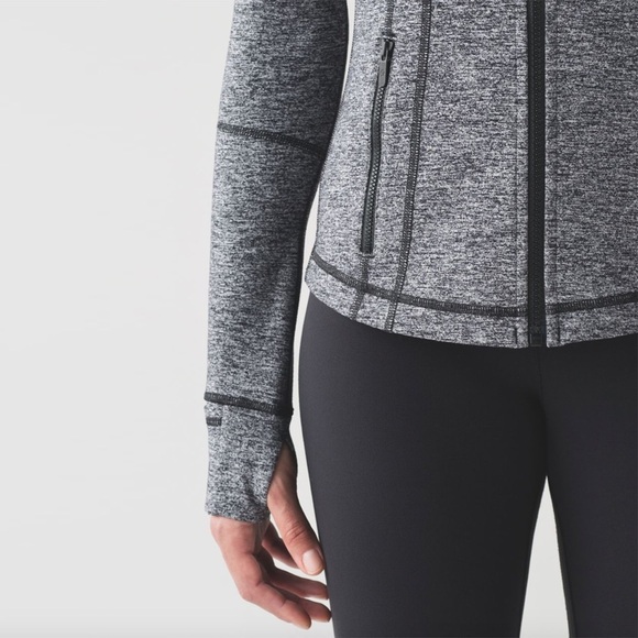 NWOT - Lululemon - Define Jacket - Heathered Black - Picture 4 of 13